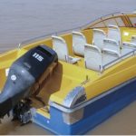 6.5米 小型休闲快艇/玻璃钢钓鱼艇
